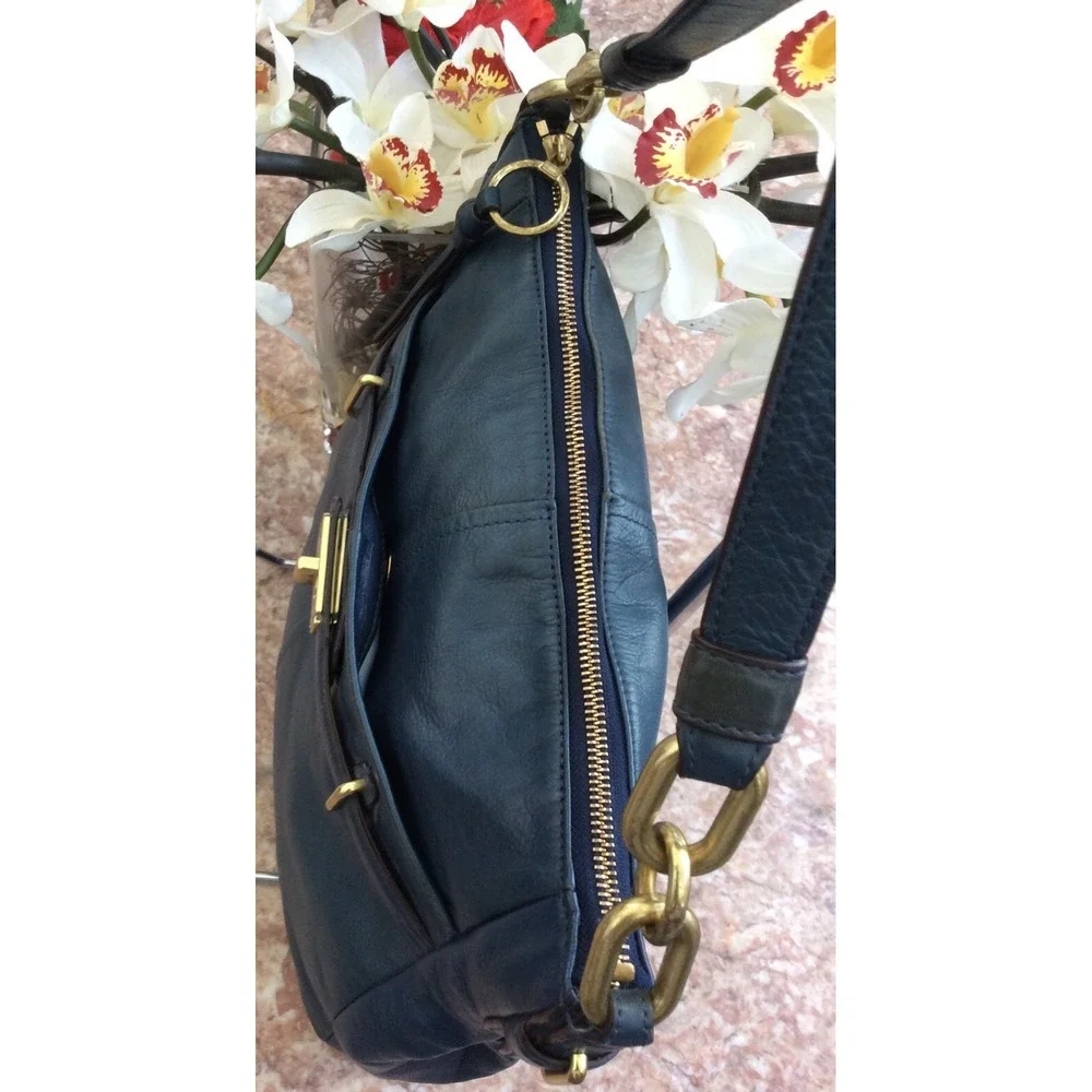 COACH Ashlyn Chelsea Dark-Green‎ Hobo Shoulder Hobo HandBag Purse F17816 Rare